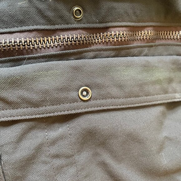 Vintage CARHARTT 4 Pocket Quilt Lined Chore Field Jacket Brown Mens XL Reg T3 - Picture 16 of 16